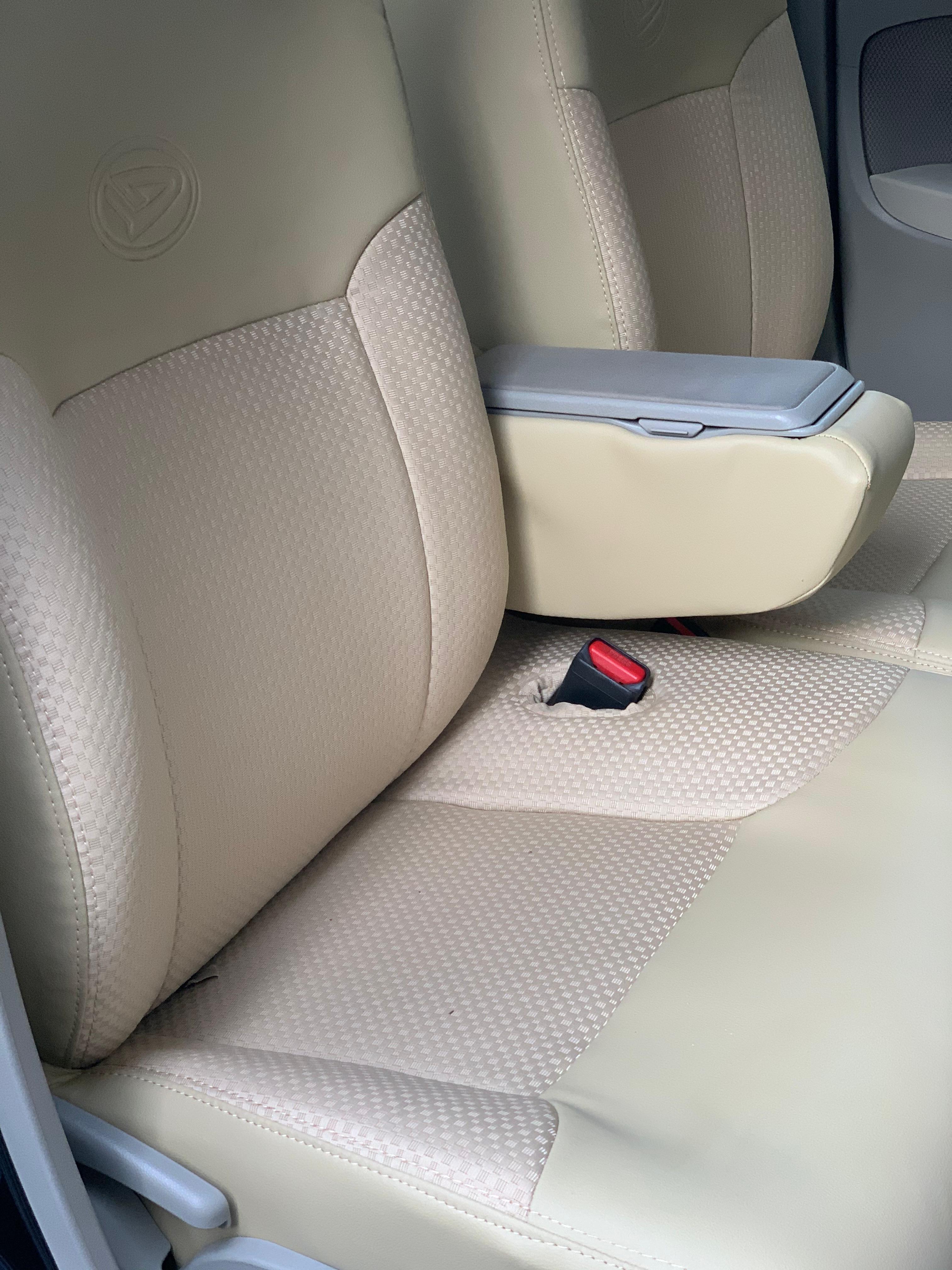 Beige Daihatsu front seats upholstery